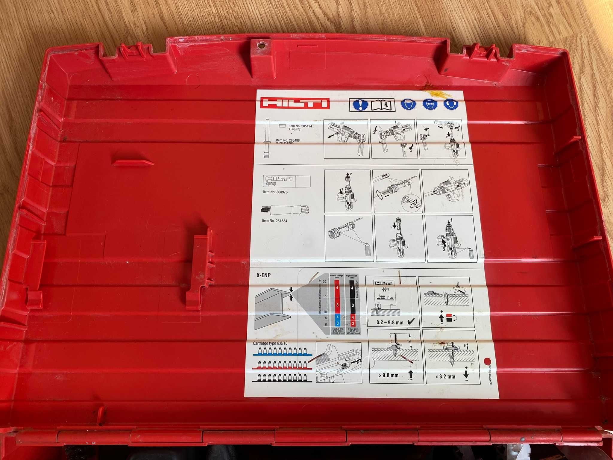 HILTI DX 76 MX osadzak konstrukcji stalowych