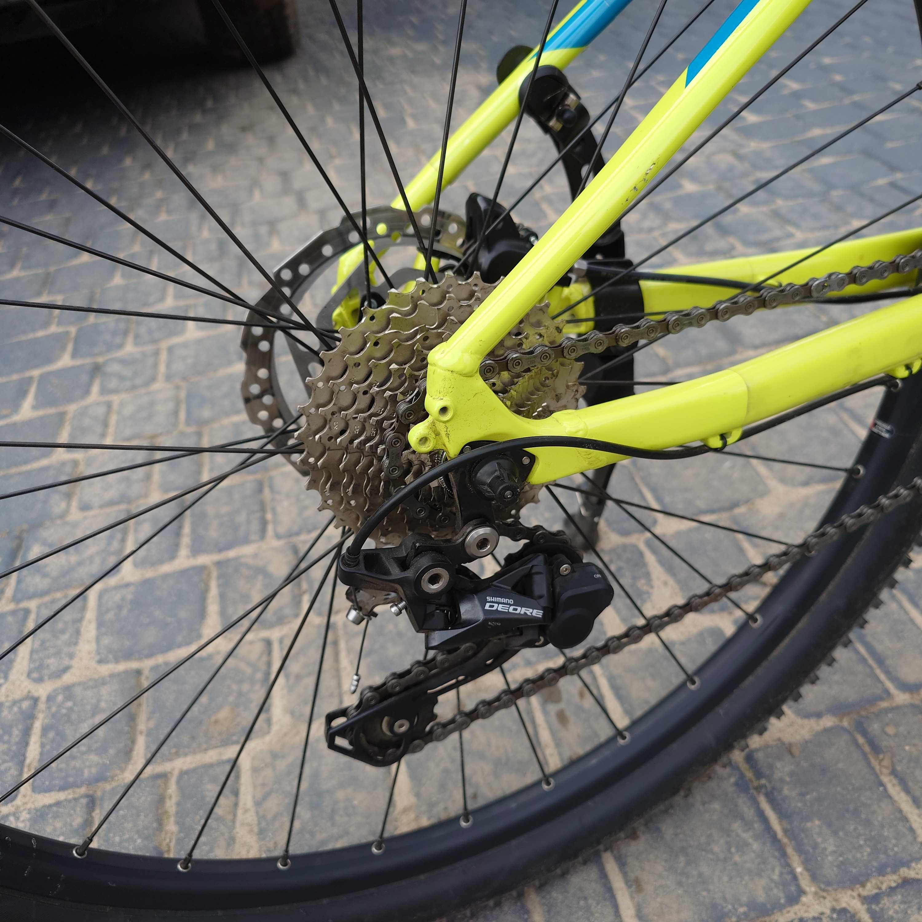 Rower Rock Machine Manhattan's 29” – Tuning Shimano Deore , Raidon XC
