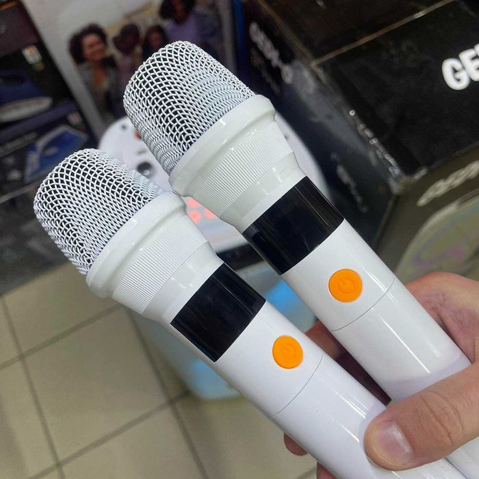 Большая мощная блютуз Колонка белая LT-2231 портативная акустика