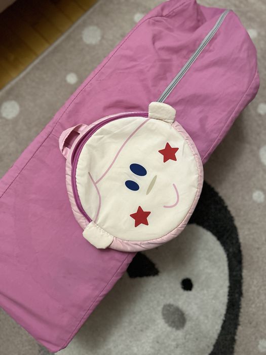 Манеж кровать для девочки