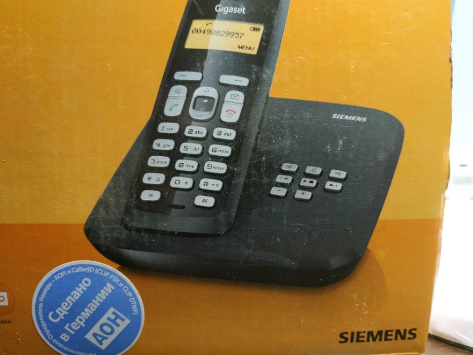 Радиотелефон Siemens с Автоответчиком