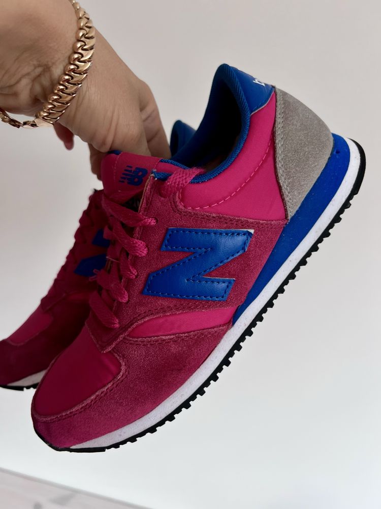 Buty damskie New Balance 420 37 rozmiar zamszowe rózowe