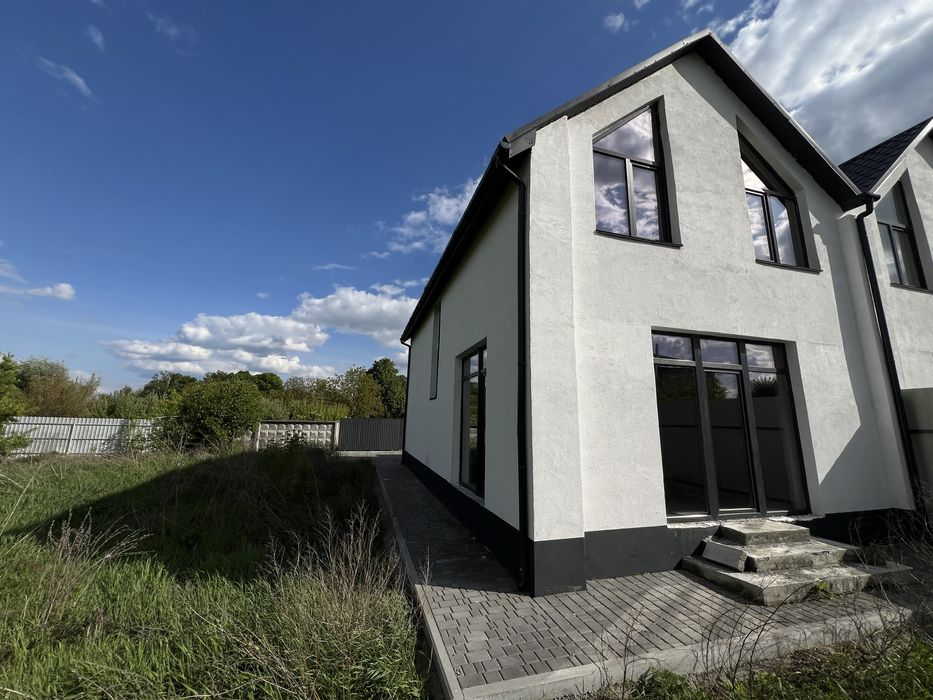 Дуплекс 100м2 /2,5 сотки/ білогородка/ без комісії