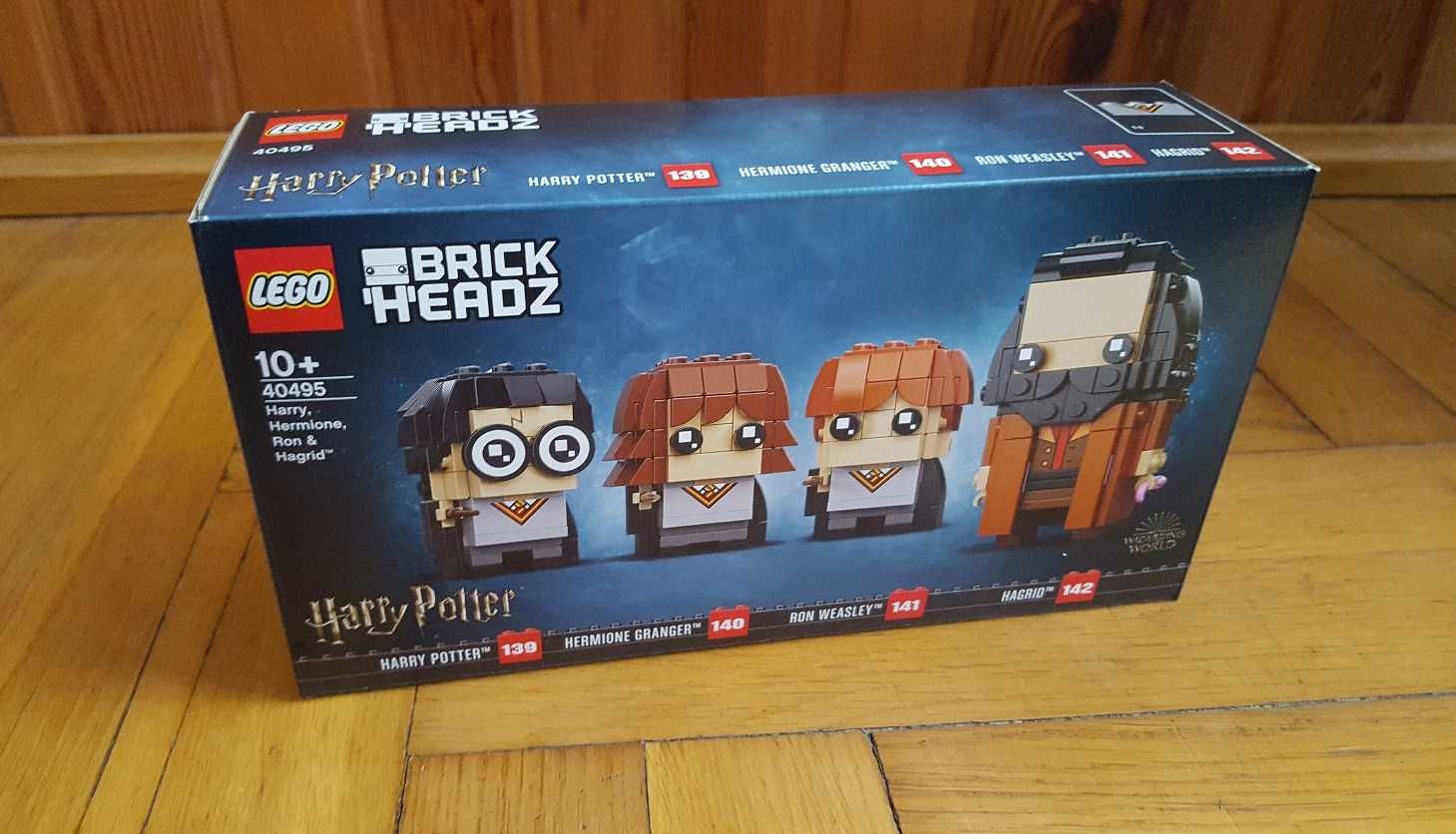 LEGO 40495 BrickHeadz - Harry, Hermiona, Ron i Hagrid NOWE Wrocław