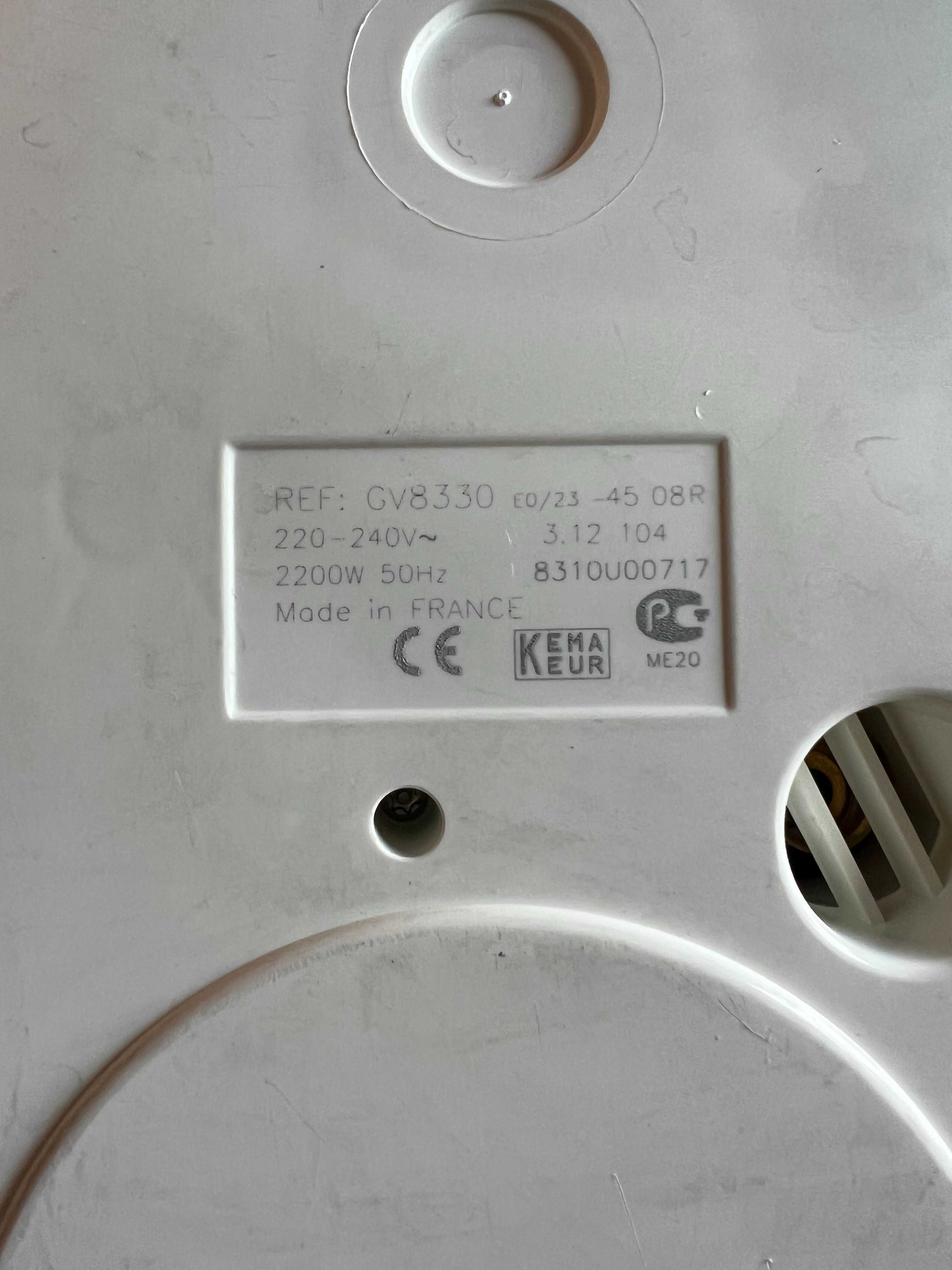 Żelazko ze stacja parowa tefal gv 8330! okazja!