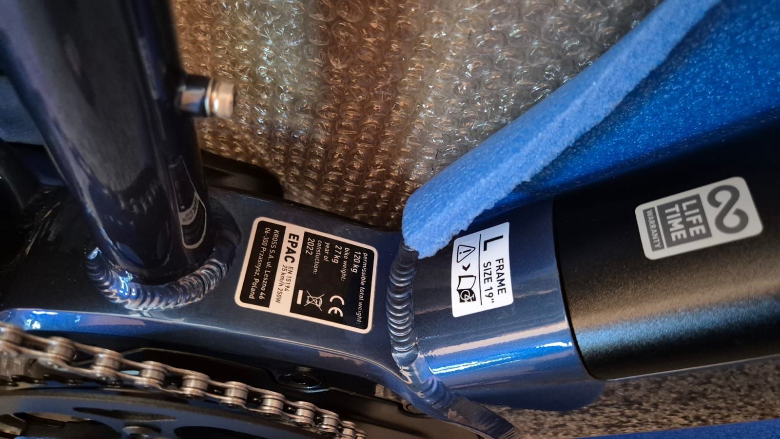 Rower elektryczny Kross Boots 3.0 NOWY   L