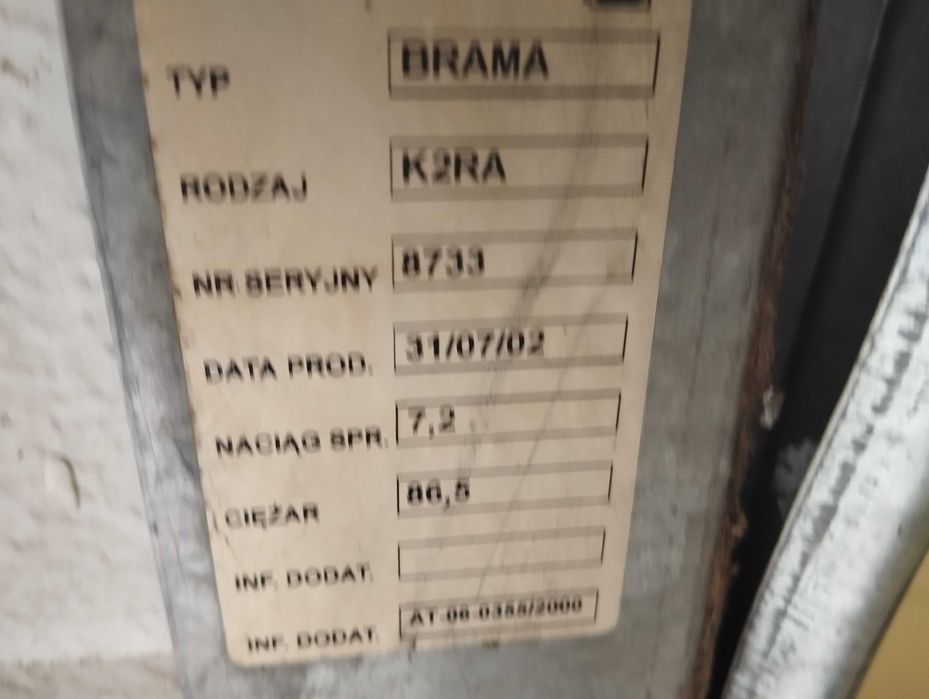 Brama garażowa Krispol