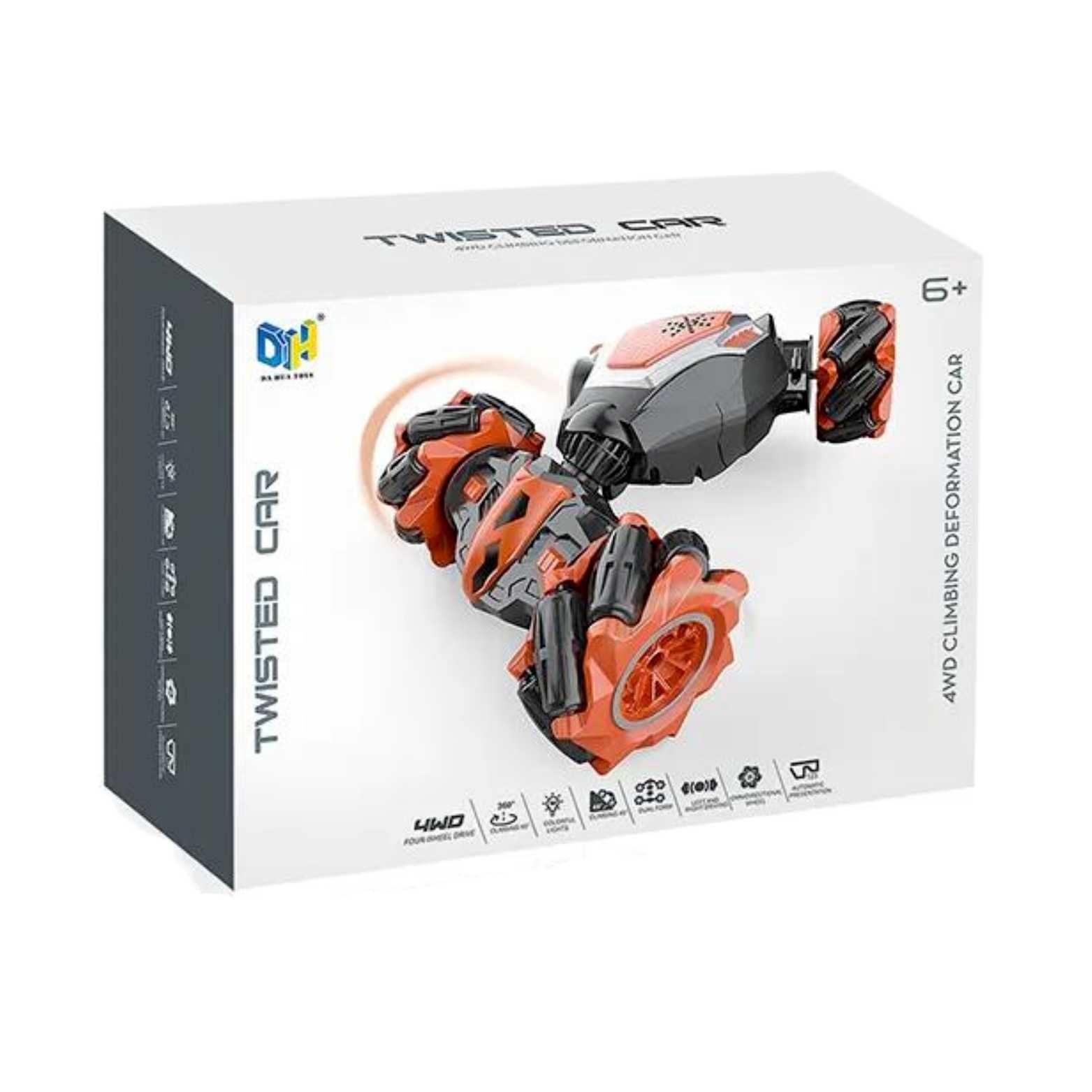 SAMOCHÓD AUTO  zdalnie sterowany 360*4X4 terenowy usb sterowany gestem