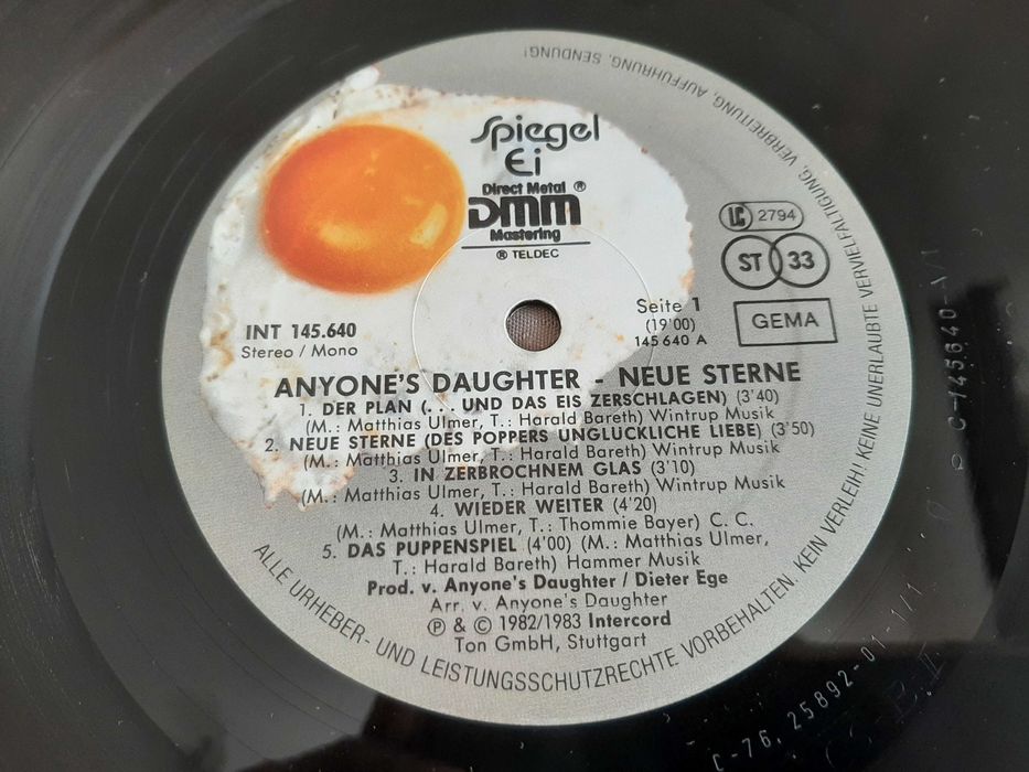 Anyones`s Daughter - Neue Sterne - Germany - Vinil LP
