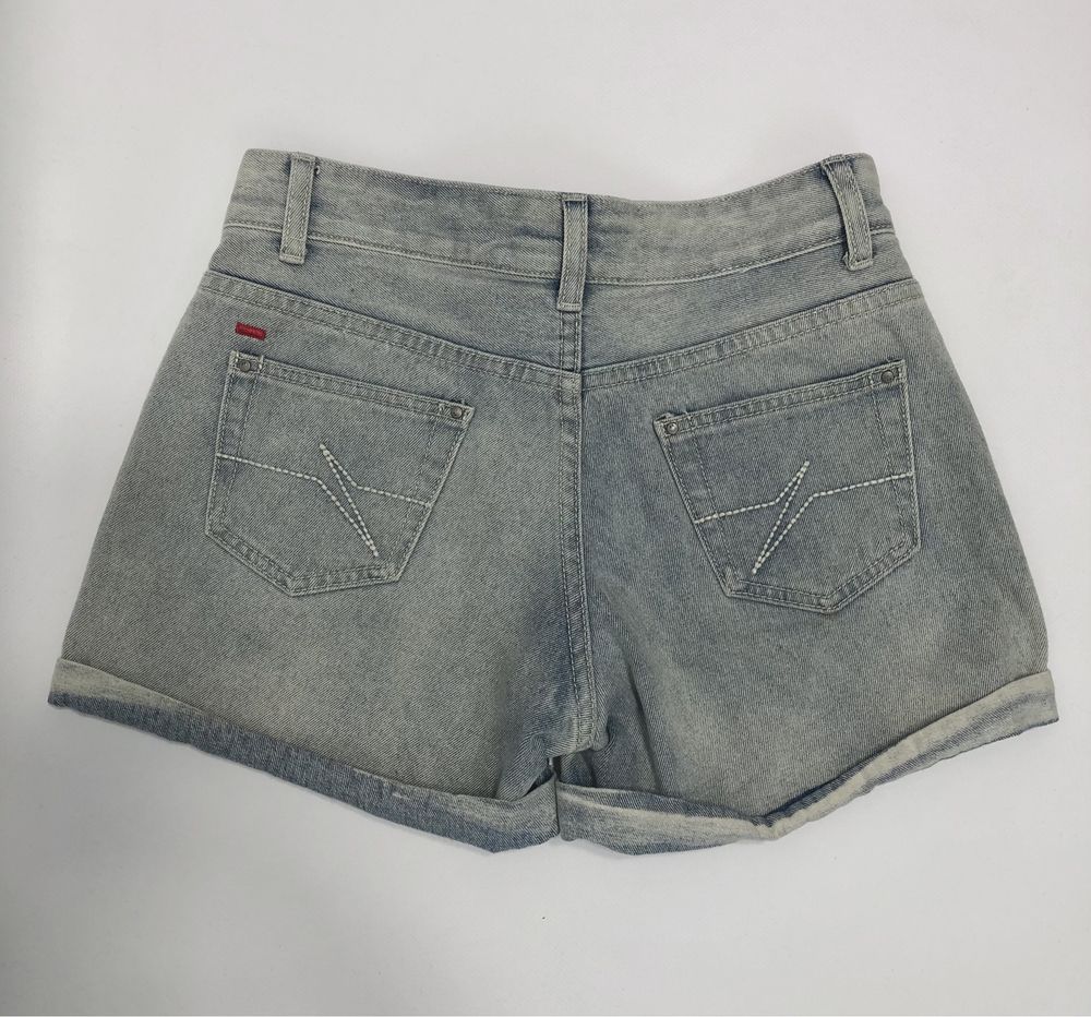 Spodenki jeansowe etno cekiny 34