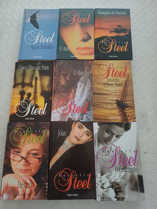 41 livros da escritora Danielle Steel