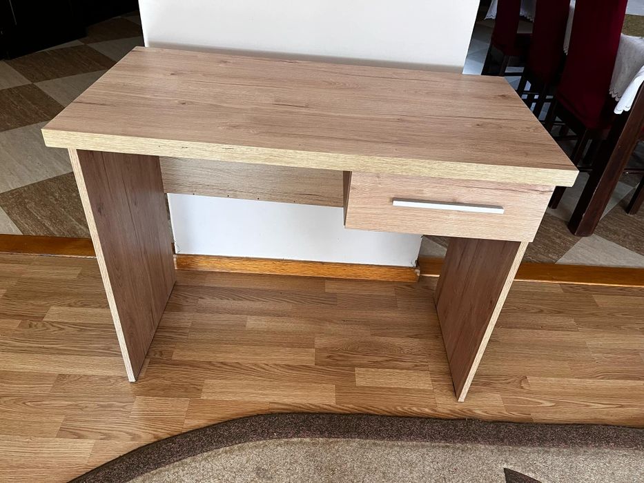 Biurko dębowe szkolne