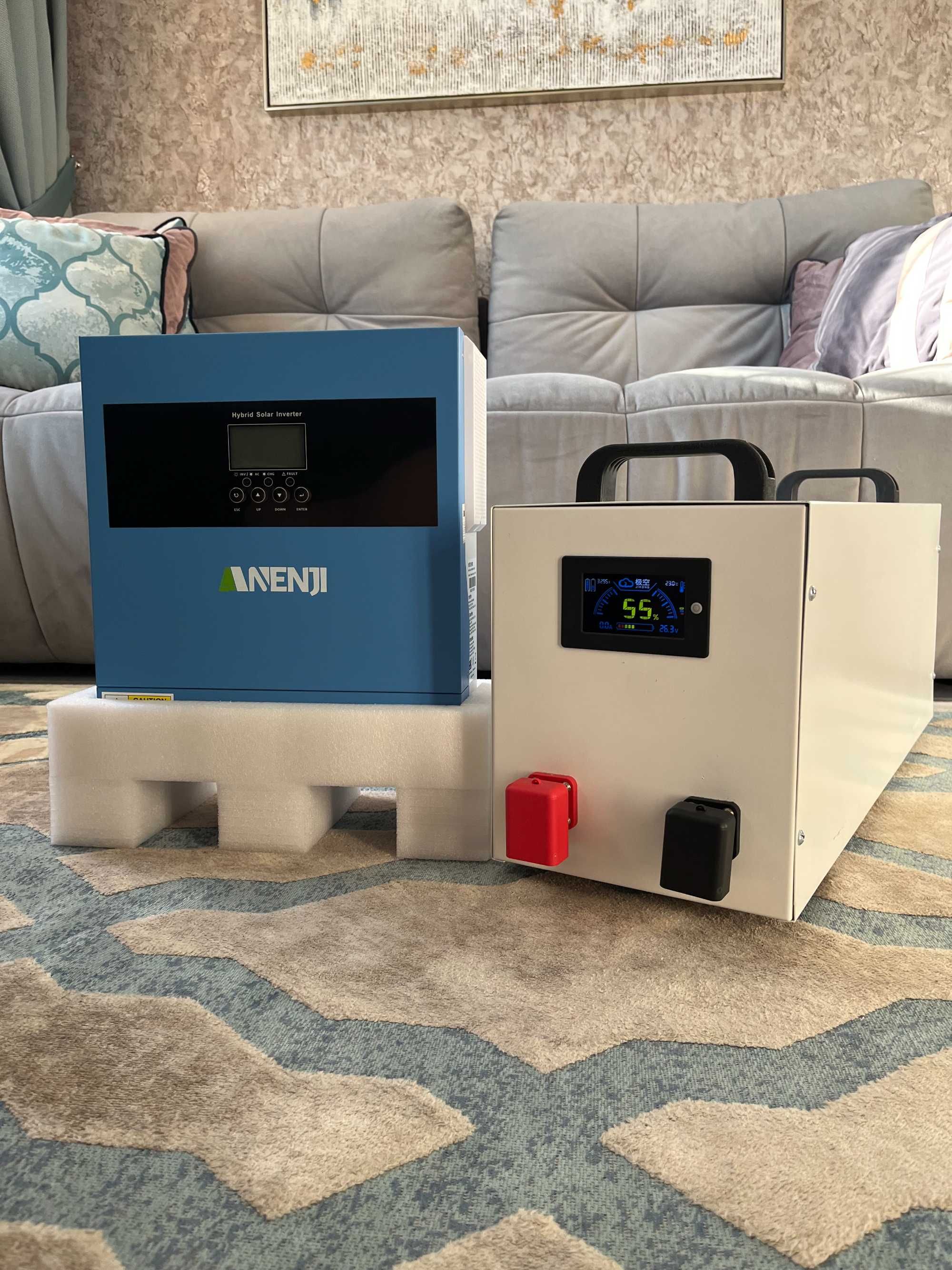 Збірка LiFePO4 24V 280Ah / Cистема безперебійного живлення / ДБЖ / CЕС