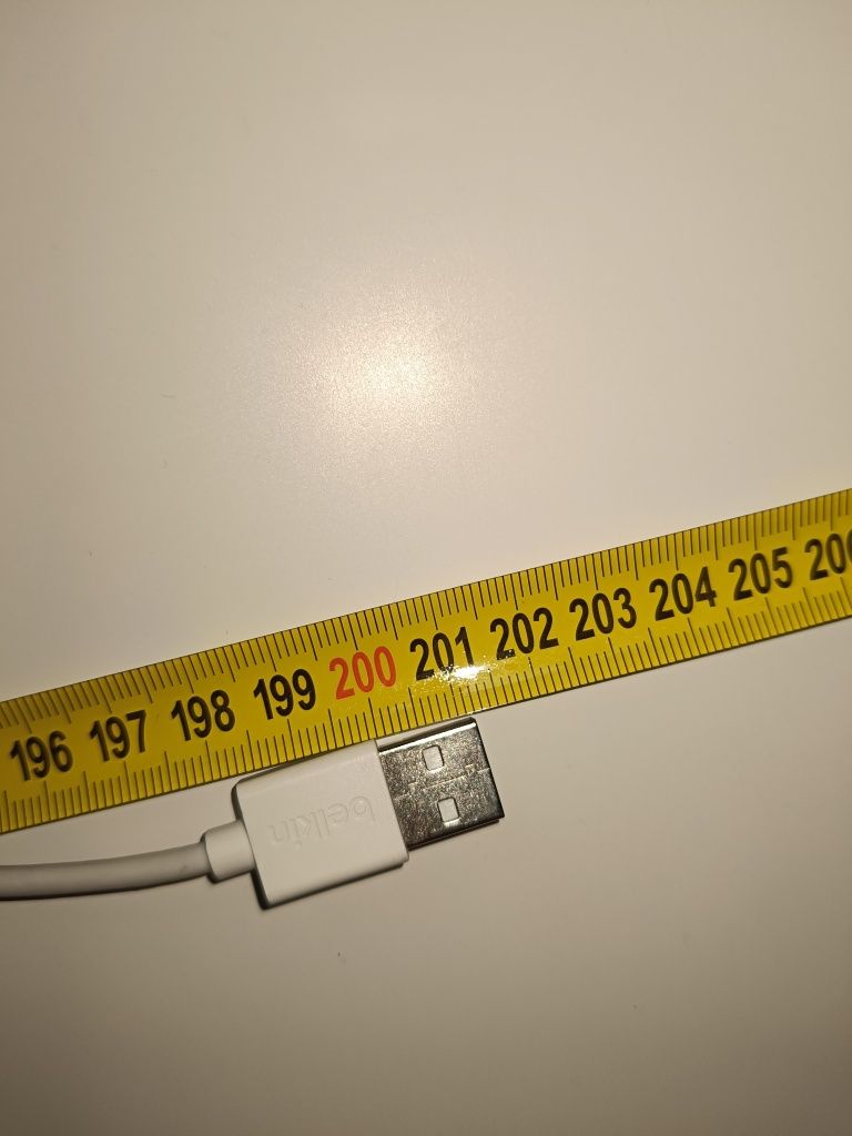 Belkin Kabel USB-A micro USB 2m biały długi do ładowarki telefonu typu