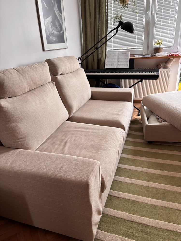 Roczna! Sofa Vimle rozkladana z podnóżkiem