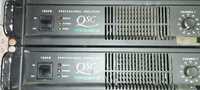 Amplificadores QSC Powerlight 1.8 (com rack e painel ligações)