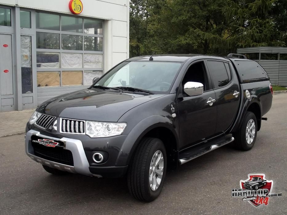 Aluminiowe progi Mitsubishi L200 rok 2009+
