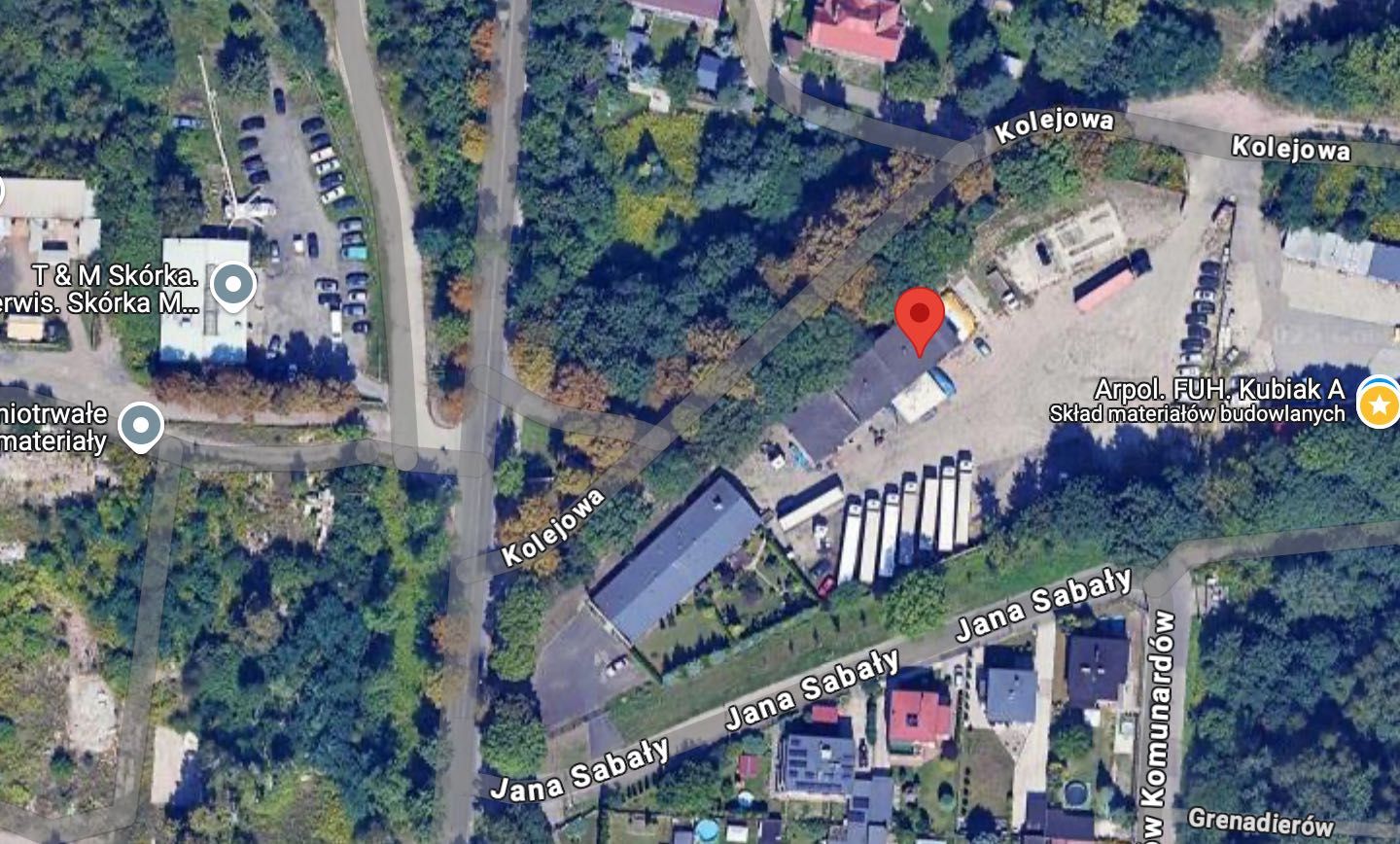 Plac parking baza transportowa do wynajęcia hala magazyn