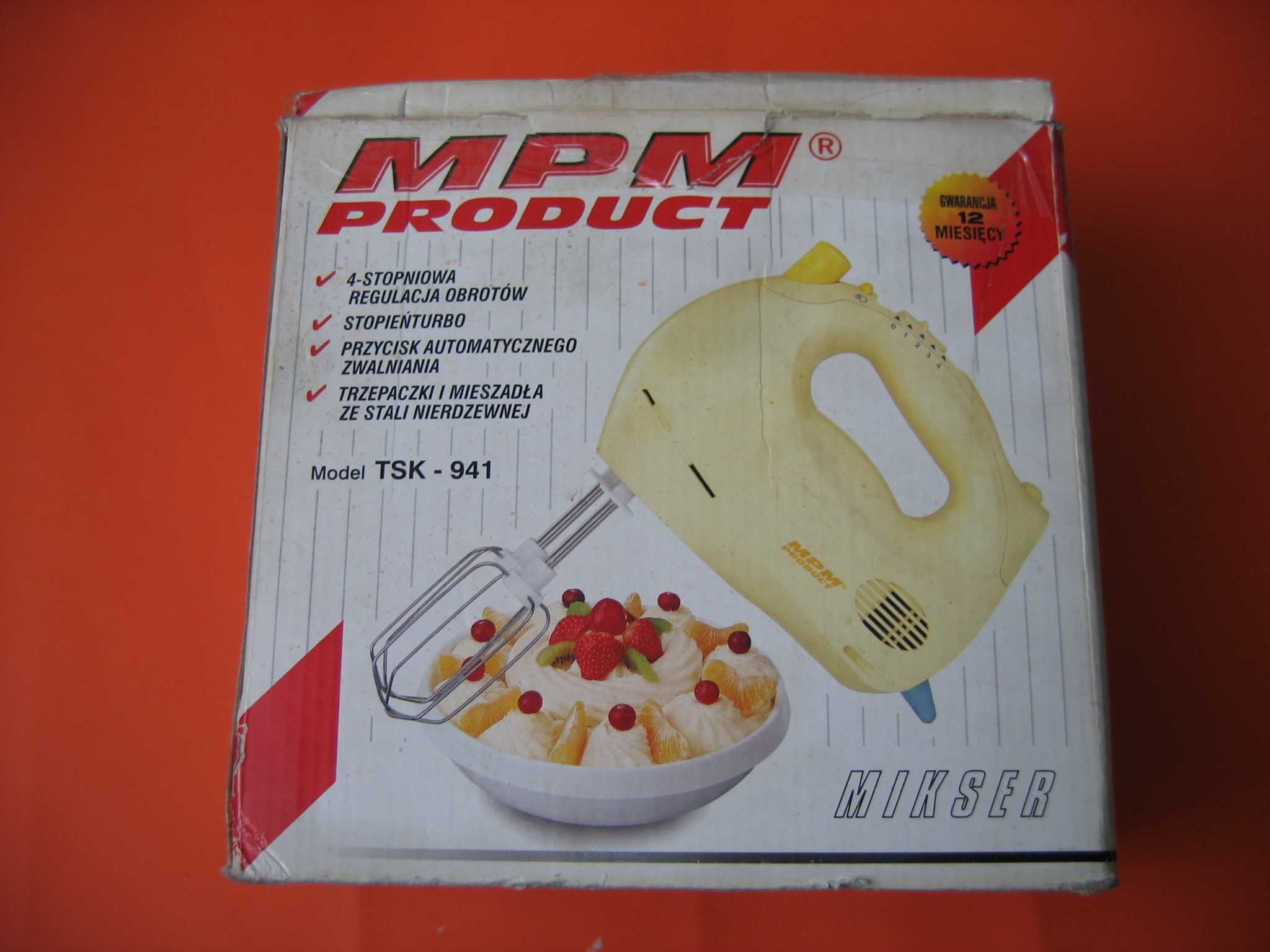 Robot kuchenny

MPM 
TSK-941/PST
210W - stan bardzo dobry