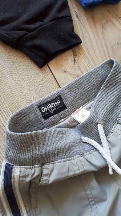 spodnie dresowe czarne dresy spodenki szare Kiki&Koko OshKosh