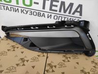 Накладка под ДХО Hyundai Sonata LF Sport 2014-2017 решетка в бампер