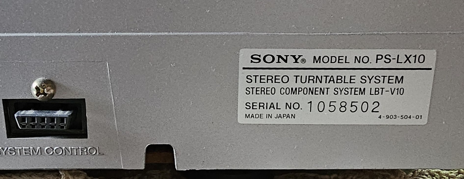 Zestaw wieża Sony