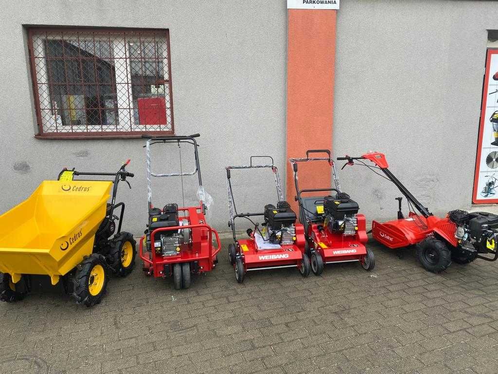 Zamiatarka CEDRUS ZM05PRO-E Spalinowa Z Napędem Z Rozruchem