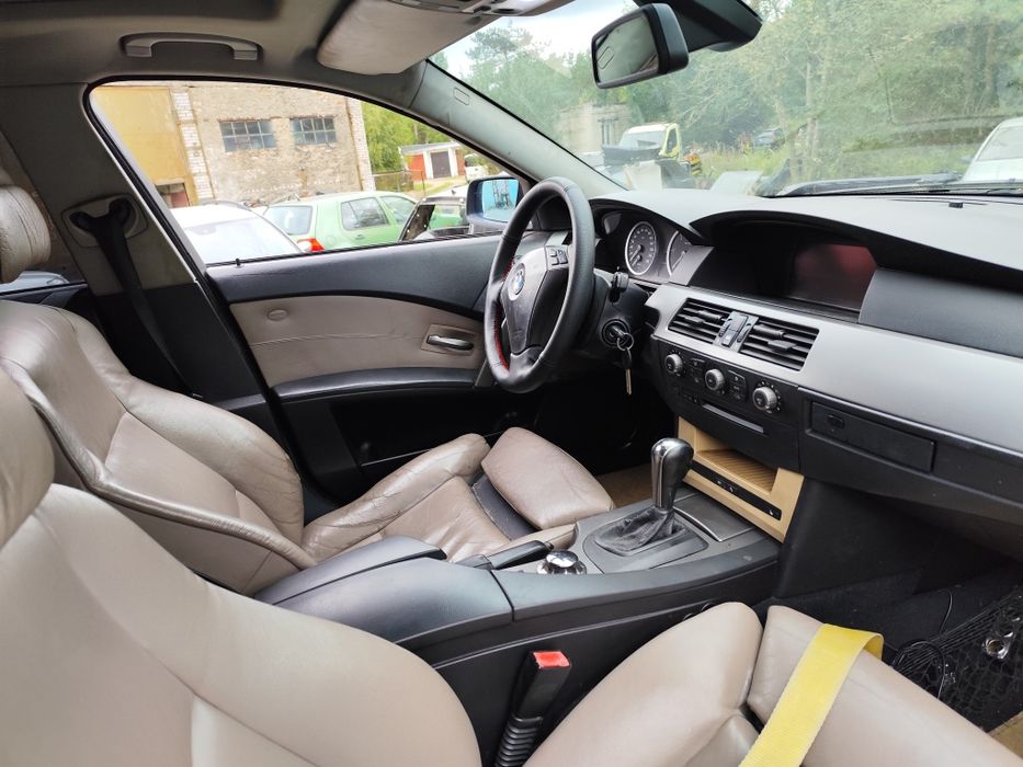 BMW E61 3.0D 530D zderzak tył AMETHYSTGRAU Metallic A09/8