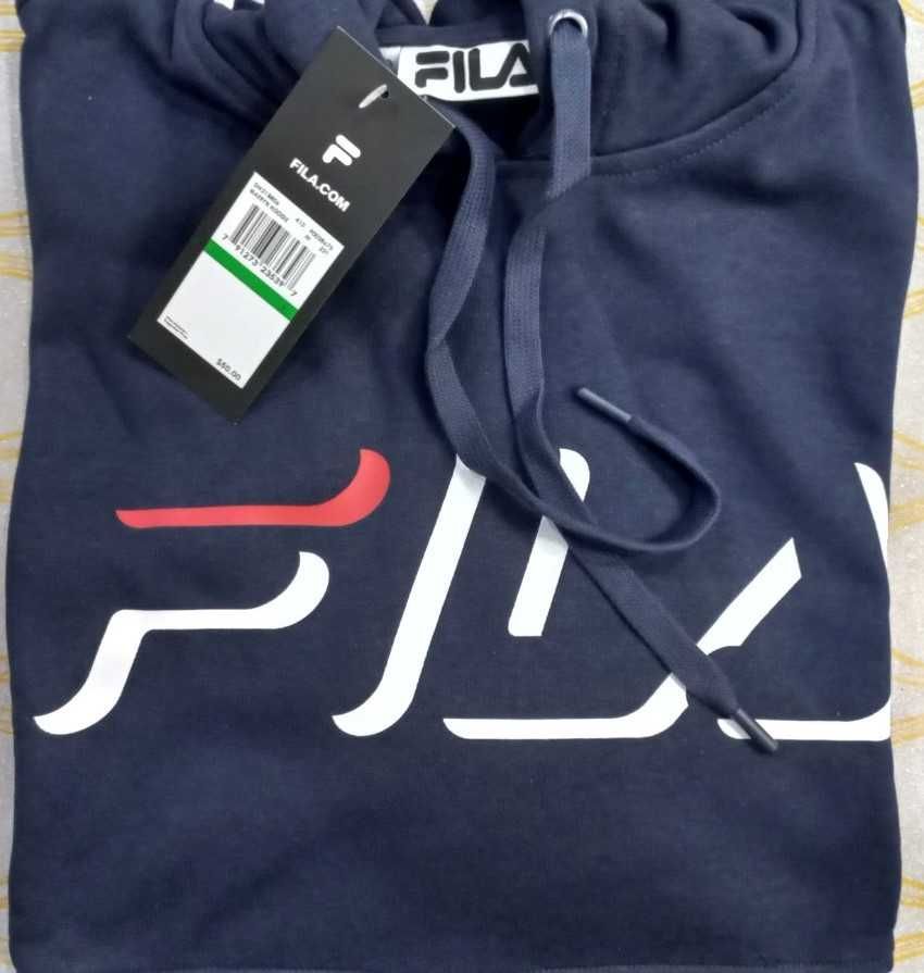 Fila, лёгкий свитшот-худи, р.L (48-50)