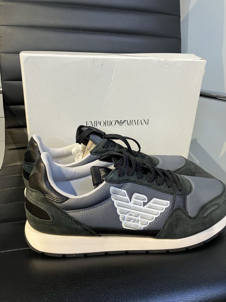 Emporio Armani markowe meskie buty sneakery rozmiar 44 Nowe