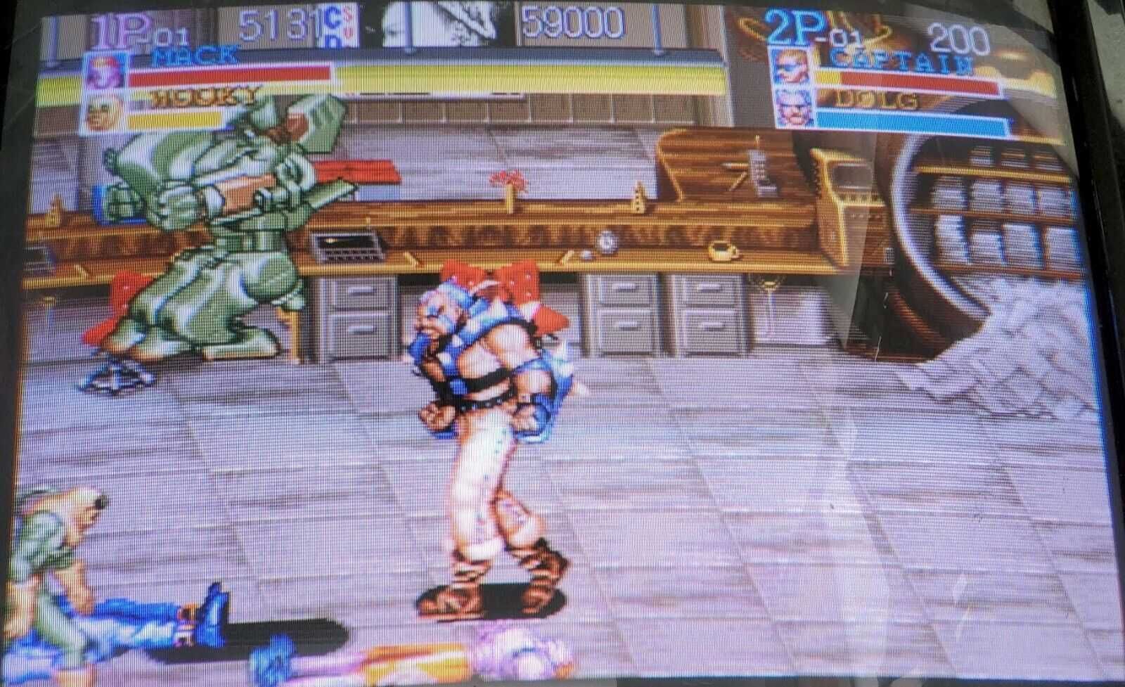 Gra FLIPER Flipper Arcade CAPTAIN COMMANDO salon gier lat90