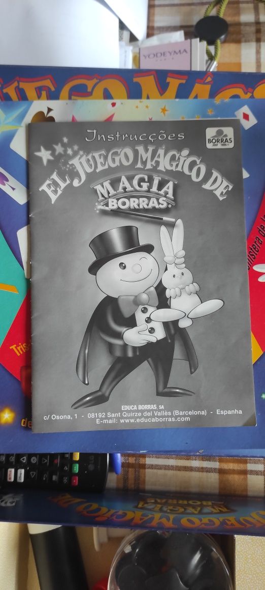 El juego mágico de magia borras