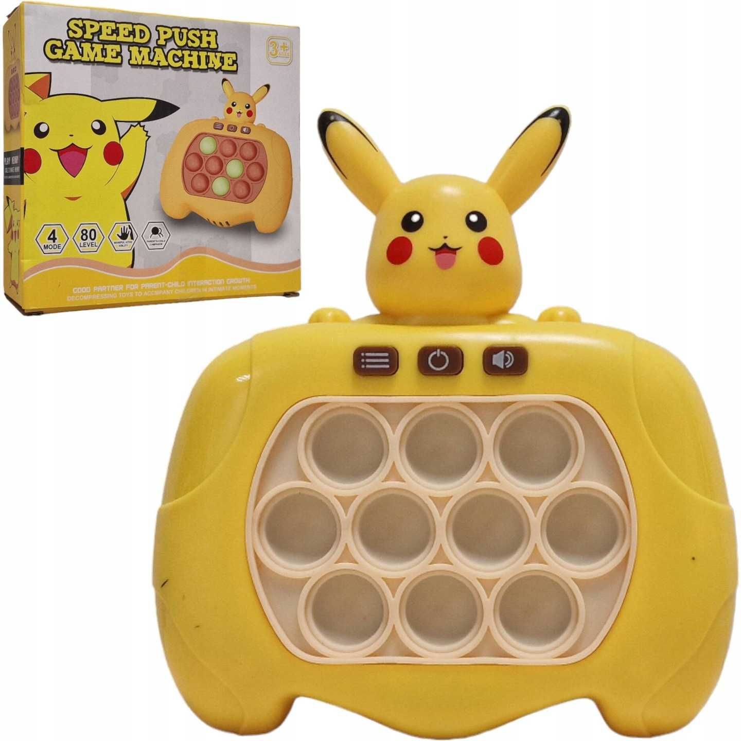 Konsola gra zręcznościowa POP IT Pokemon