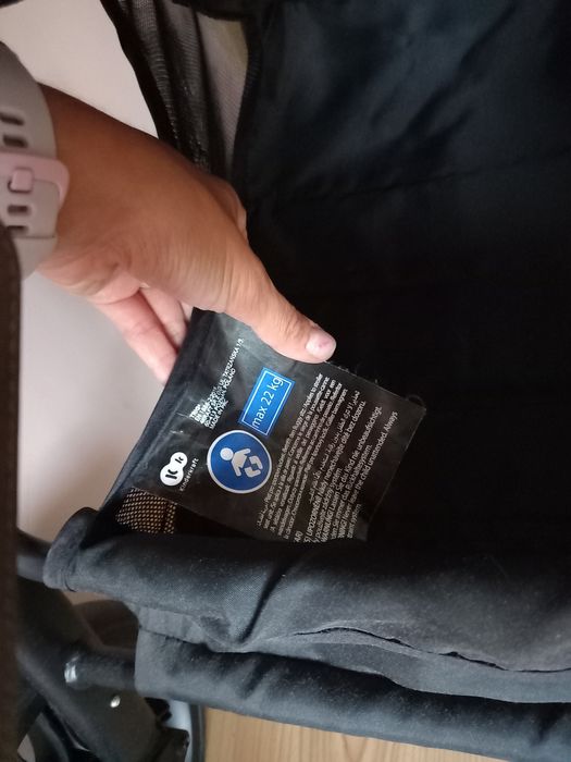 Wózek  spacerówka spacerowy kinderkraft trig 2 do 22 kg