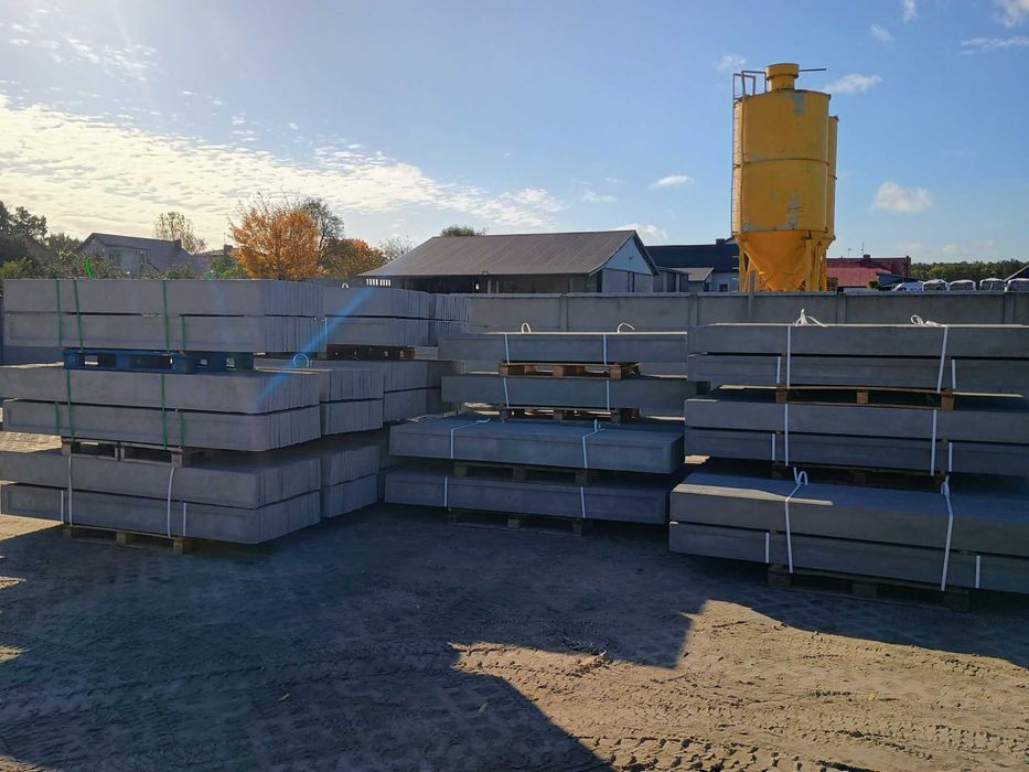 Podmurówka betonowa do ogrodzen panelowych - łączniki z wibroprasy