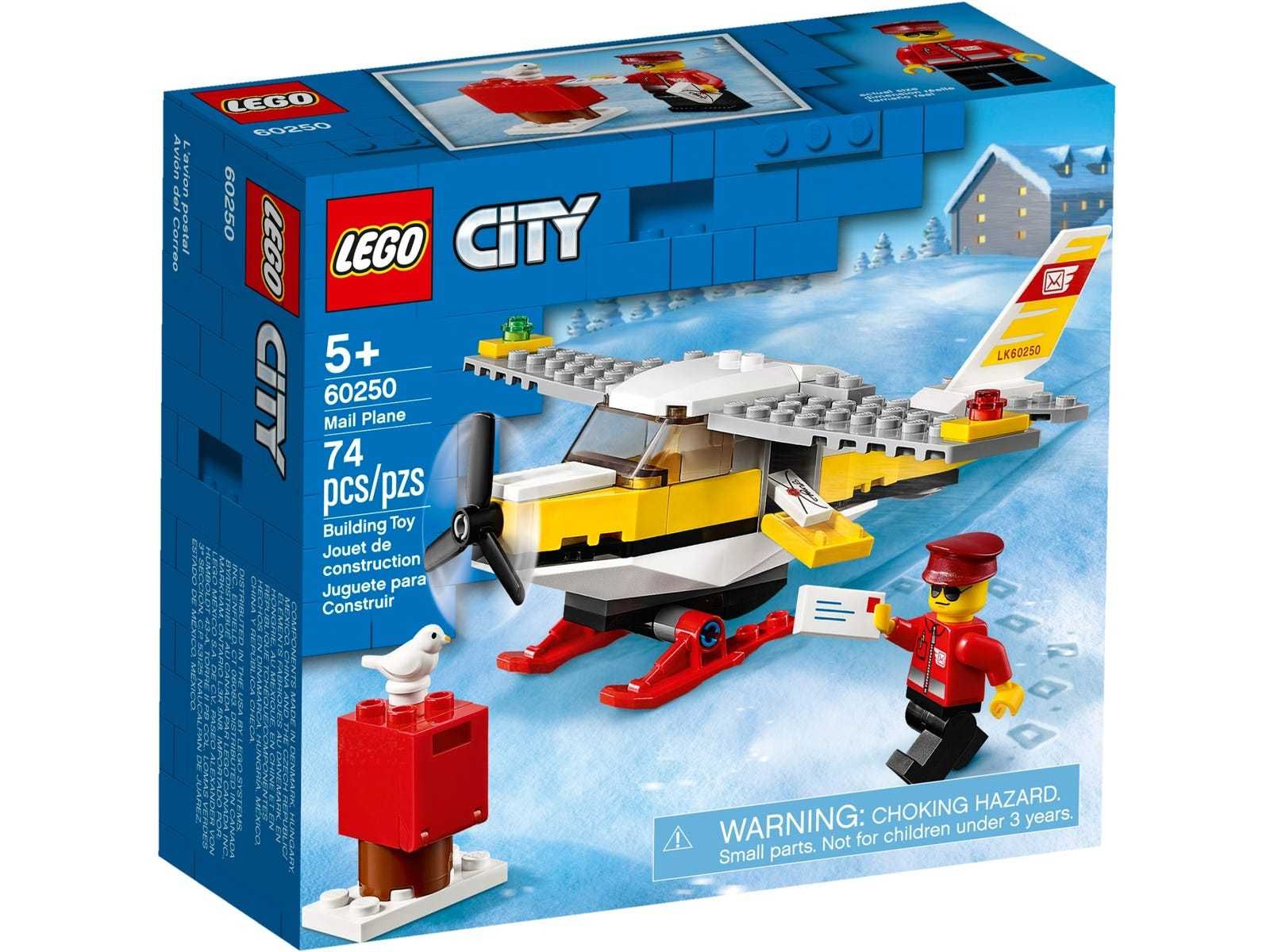 LEGO 60250 - Samolot pocztowy