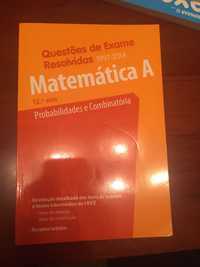 Livros de apoio a exames 12° ano Matemática