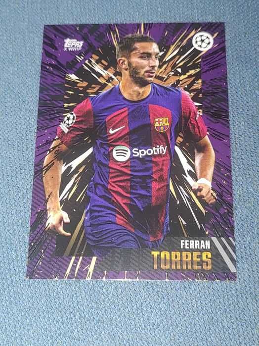 Karty FC Barcelona z 2023-24 Topps Gold UEFA Club Competitions