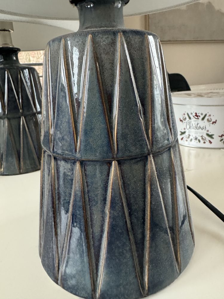 2 lampki stołowe