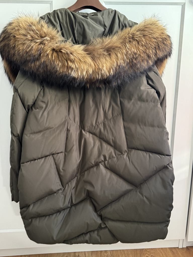 kurtka z jenotem khaki