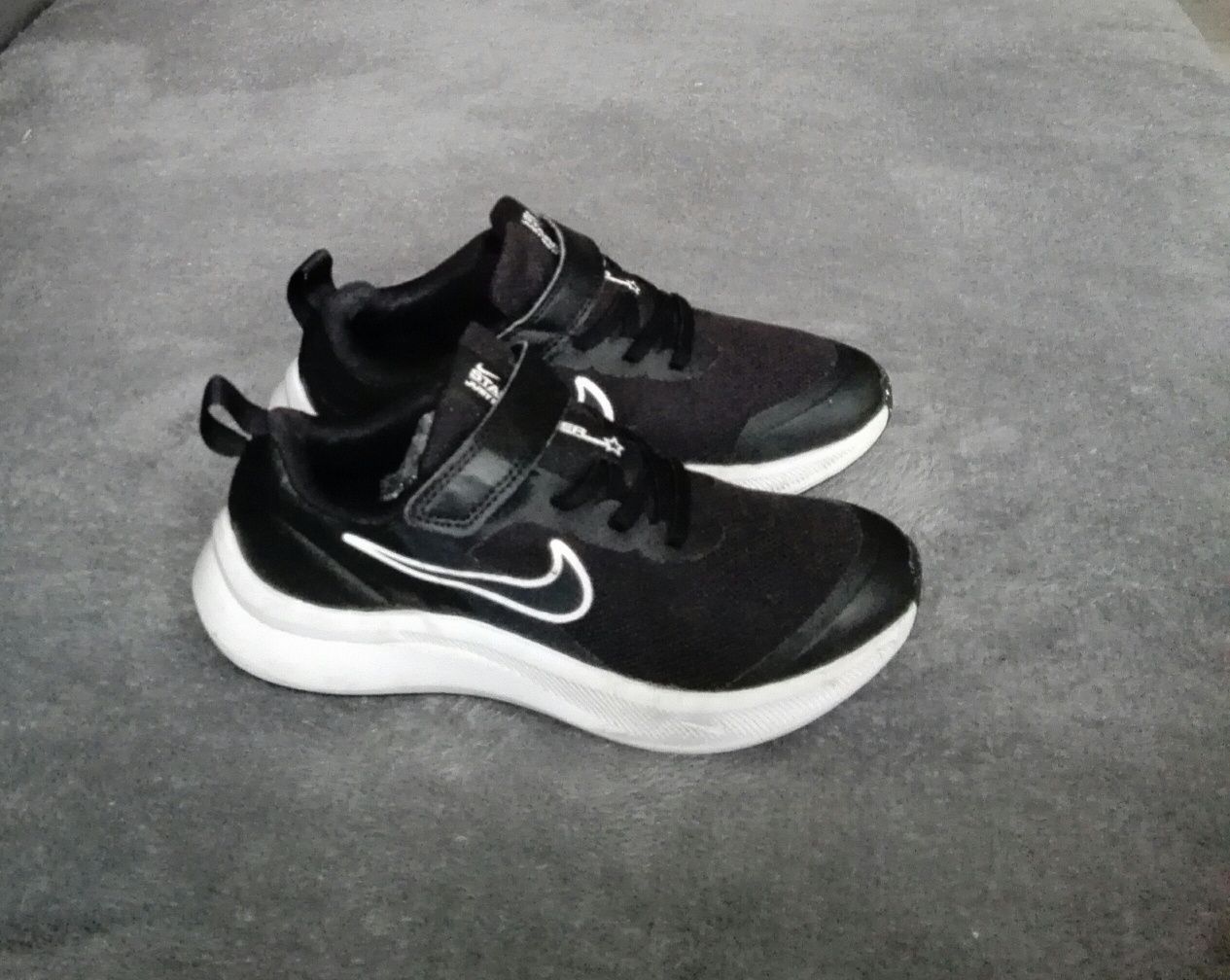 Nike just do it oryginalne buty sportowe adidasy na rzepy rozm 33