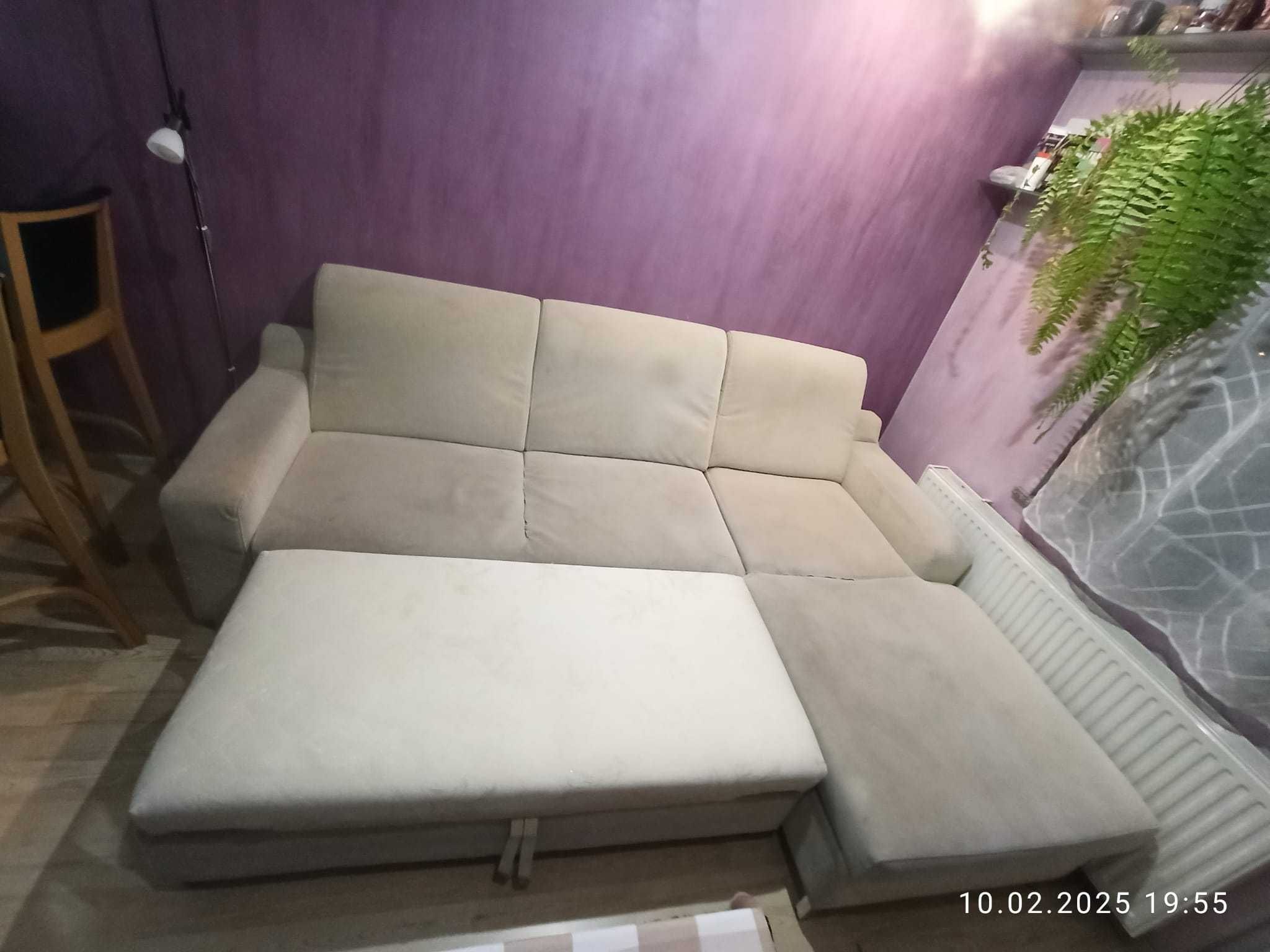 Kanapa rogowa narożnik rogówka używana