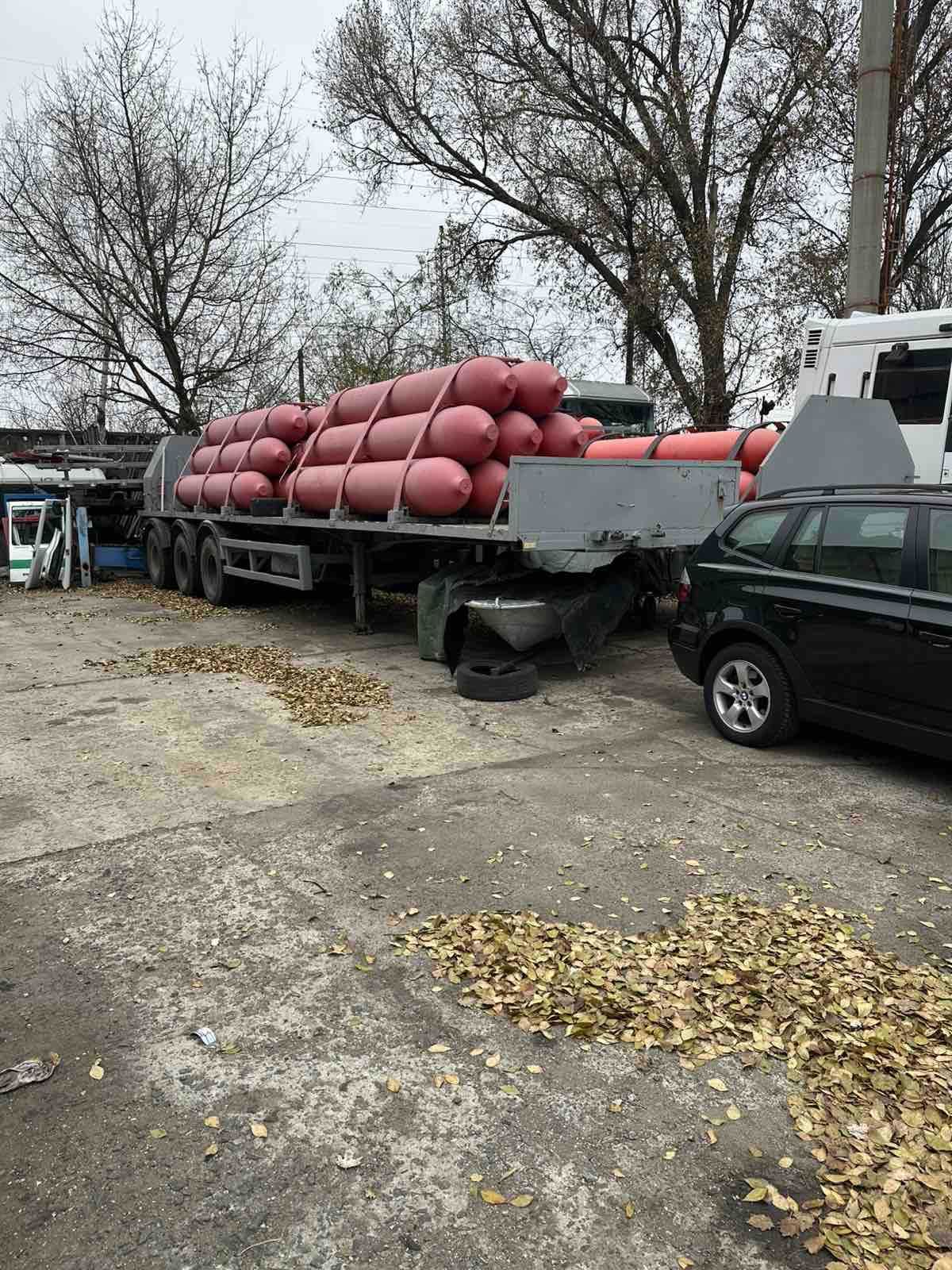 Газовоз метан, автозаправка