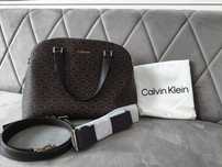 Torebka Calvin Klein brązowa