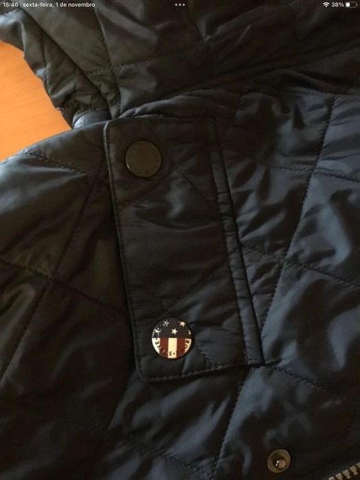 Blusão Barbour Steve McQueen M/L Azul