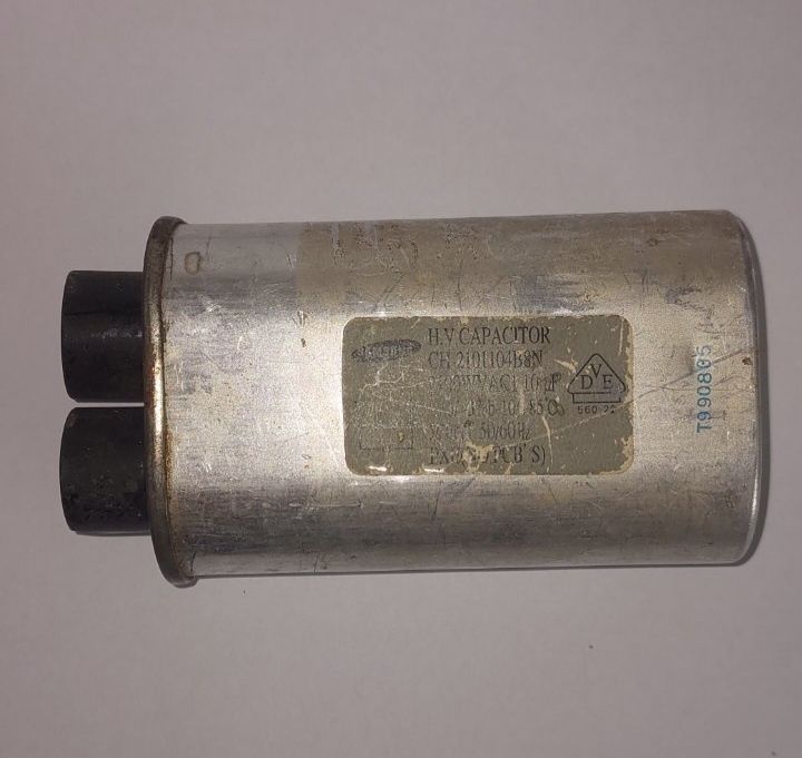 Конденсатор высоковольтный микроволновой печи Samsung. 2100WVAC1 10Mf