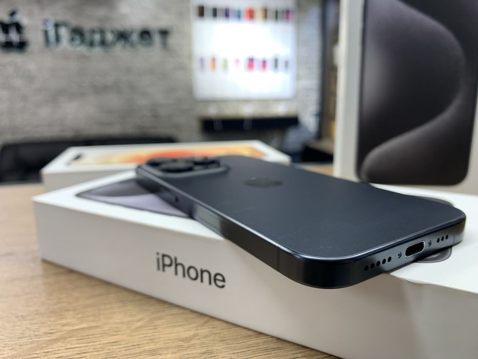 iPhone 15 Pro Max 256GB (Blue Titanium) Neverlock. Кредит. Гарантія.
