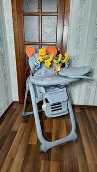 Chicco Polly Magic Relax стульчик столик детский для кормления