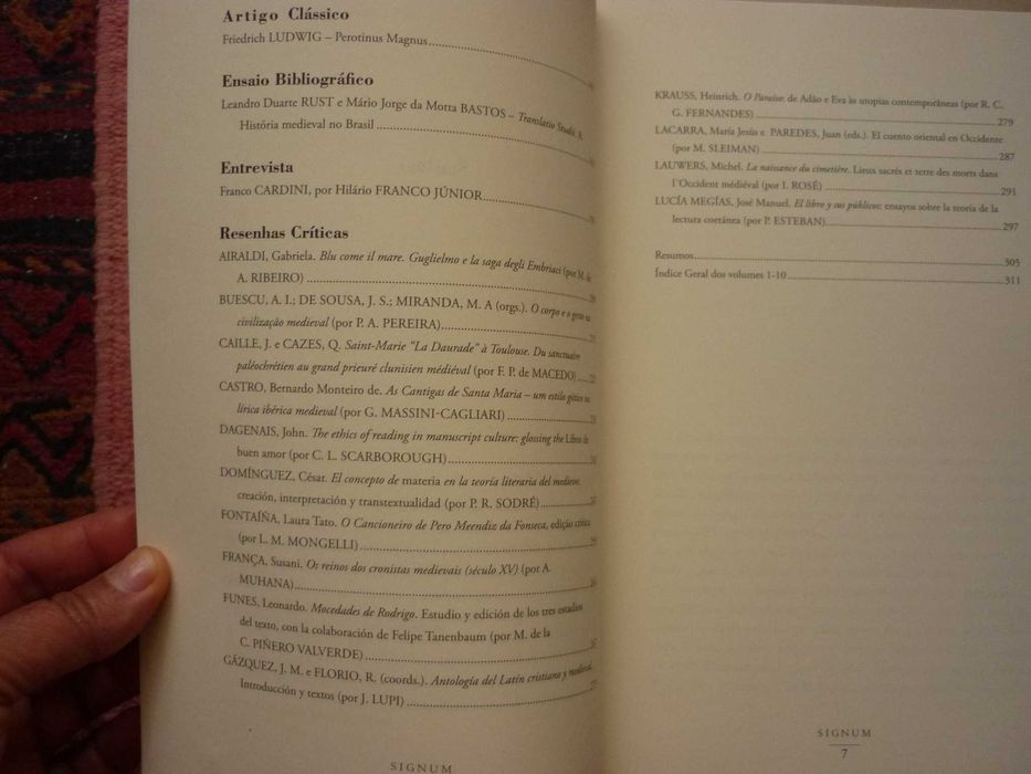 Signum. Revista da ABREM, números 9 e 10