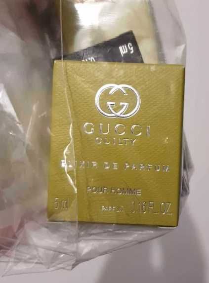 NOWE Perfumy Gucci Guilty Elixir pour Homme 5 ml ORYGINALNE